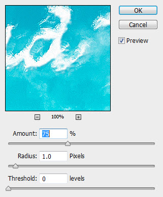 photoshop简单技巧教程：三步制作白云字体.jpg