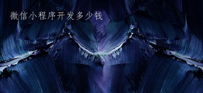 微信小程序开发多少钱