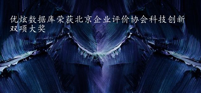 优炫数据库荣获北京企业评价协会科技创新双项大奖