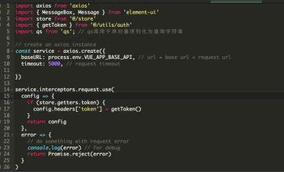 封裝request.js