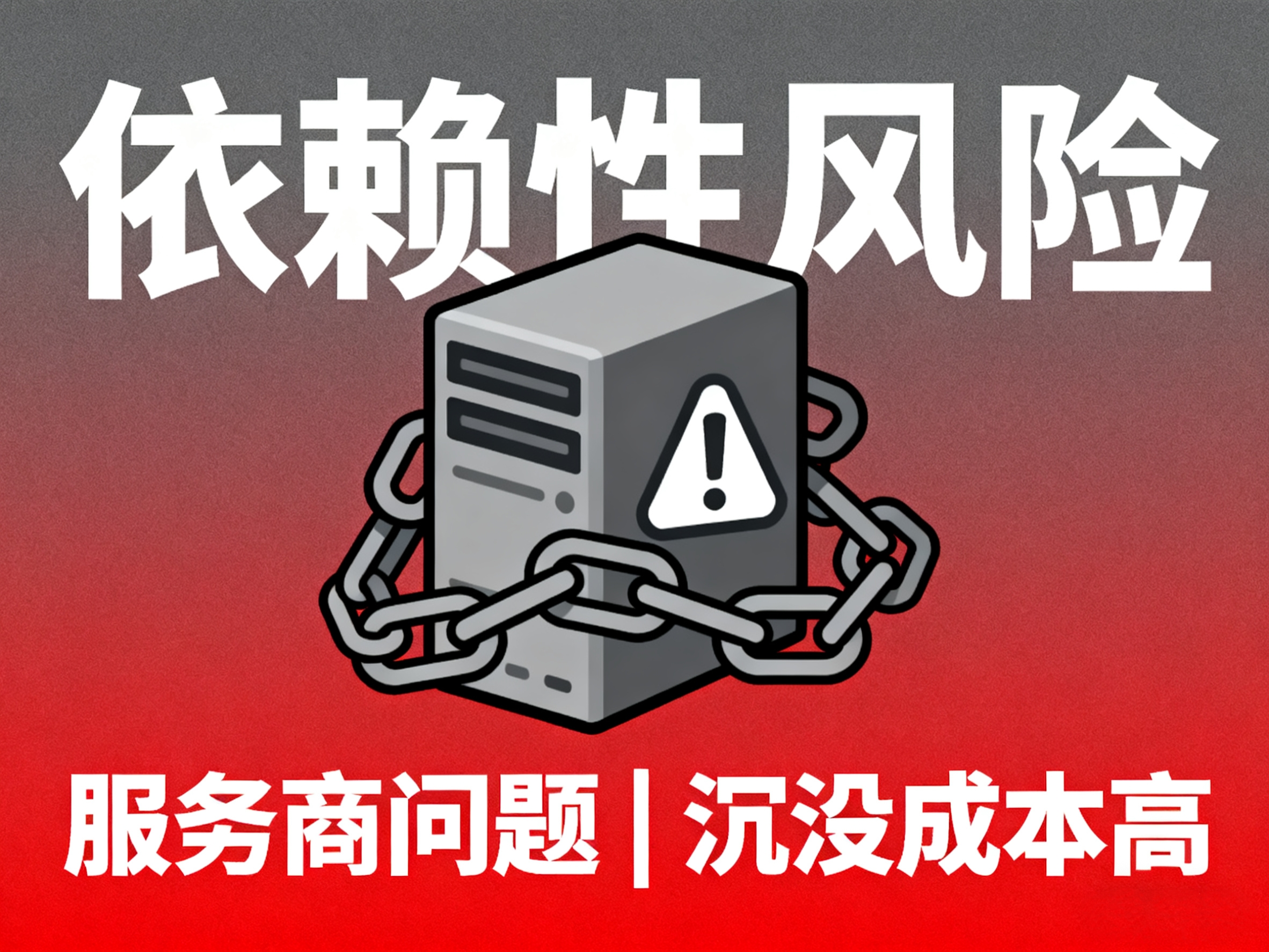服务商依赖性风险